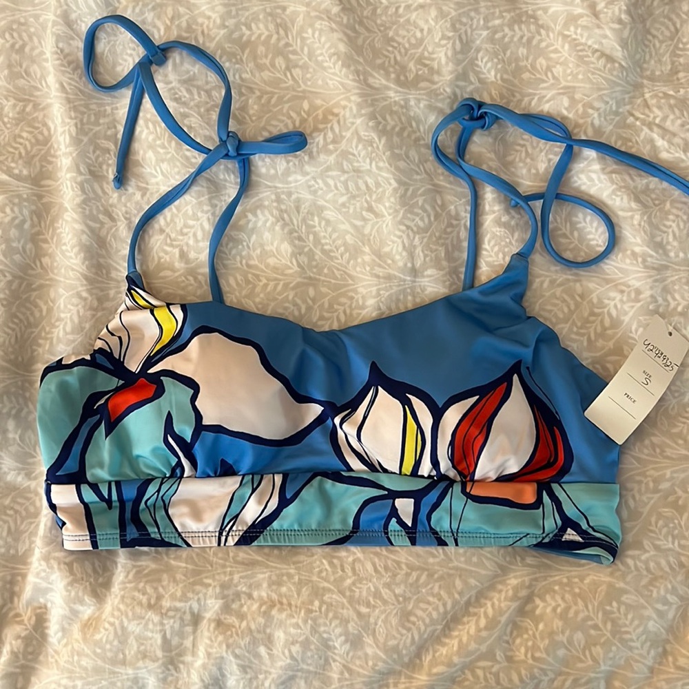 NWT Anthropologie Allihop Swim top, size S
